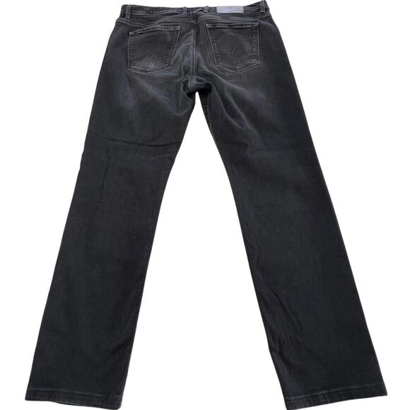 Alberto Jeans Mens 36x29 Black Stone Modern Fit DS Dual FX Denim Stretch Pants - Picture 2 of 10